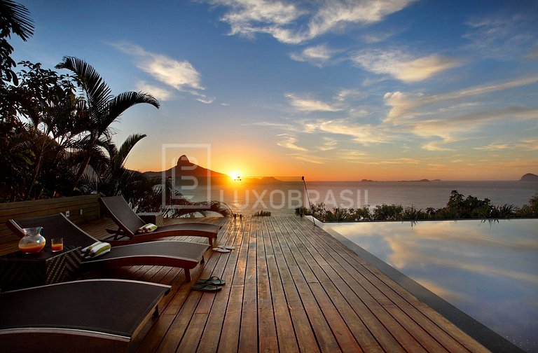 LUXOBRASIL #RJ17 Mansion Spectacular View 03 Suites Joá Vaca
