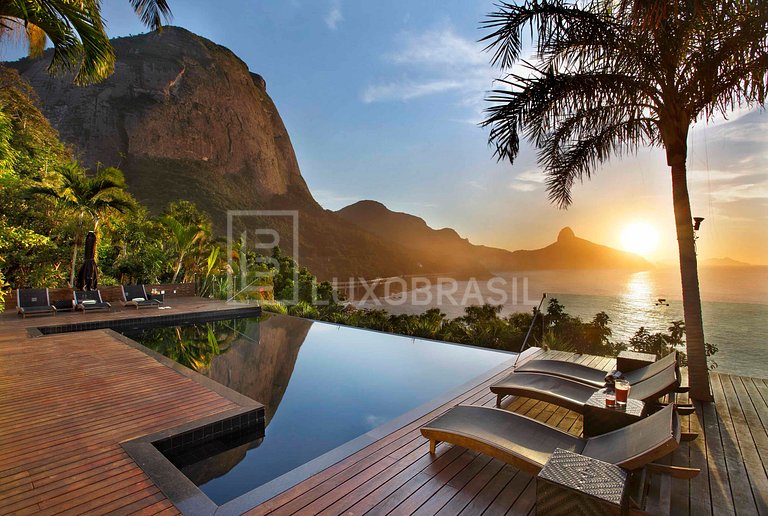 LUXOBRASIL #RJ17 Mansion Spectacular View 03 Suites Joá Vaca