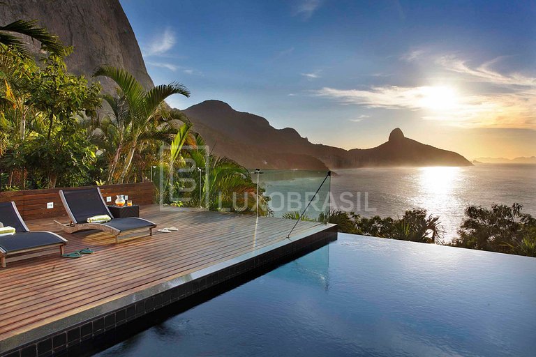 LUXOBRASIL #RJ17 Mansion Spectacular View 03 Suites Joá Vaca