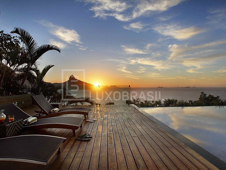 LUXOBRASIL #RJ17 Mansion Spectacular View 03 Suites Joá Vaca