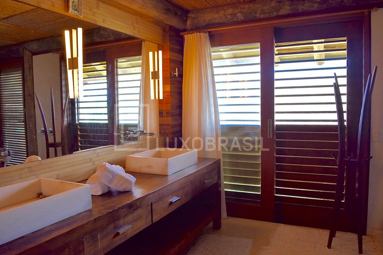 LUXOBRASIL #BZ06 Spectacular House 05 Suites Sea Front Búzio