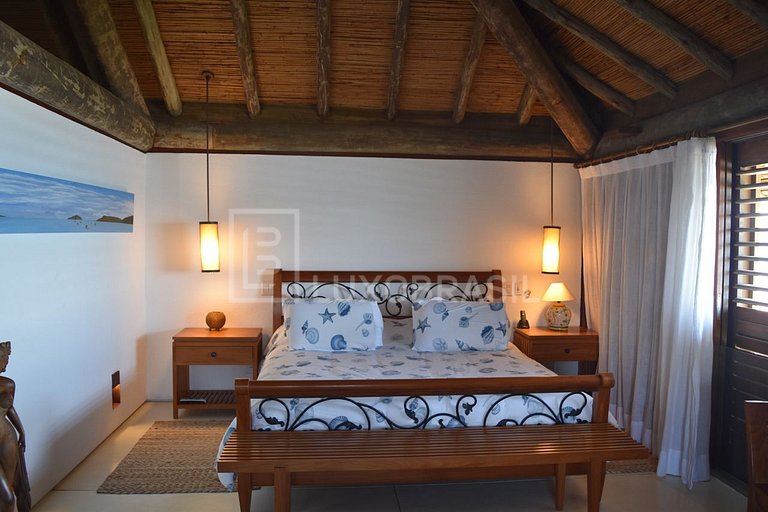 LUXOBRASIL #BZ06 Spectacular House 05 Suites Sea Front Búzio