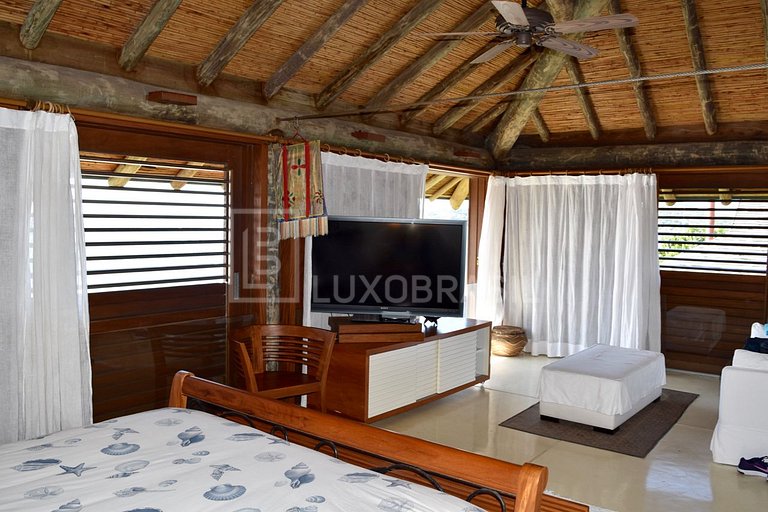 LUXOBRASIL #BZ06 Spectacular House 05 Suites Sea Front Búzio