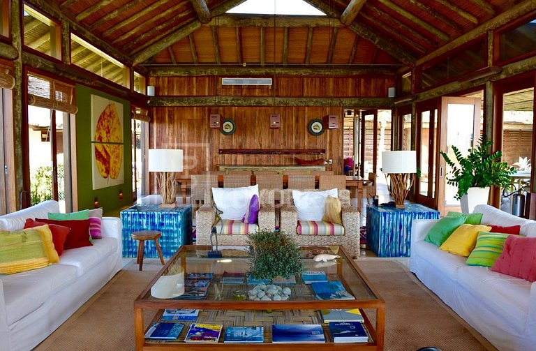 LUXOBRASIL #BZ06 Spectacular House 05 Suites Sea Front Búzio
