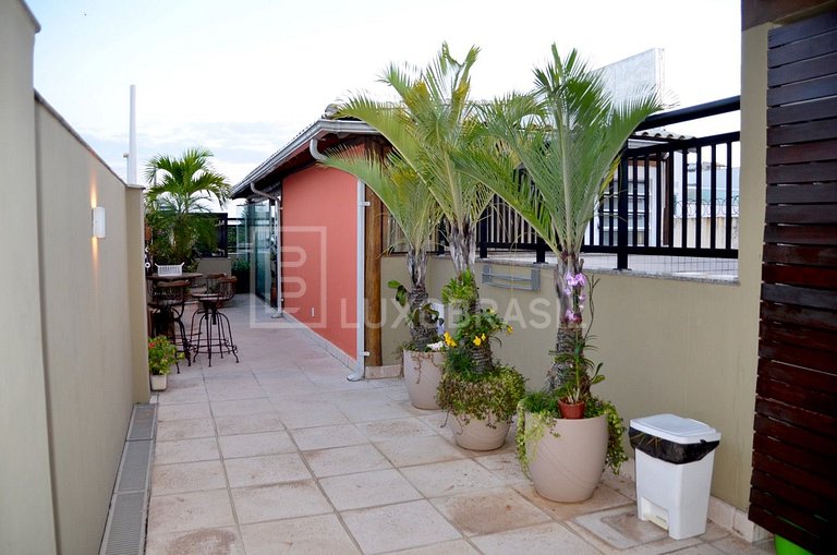 Linda cobertura Duplex no Jardim Oceânico