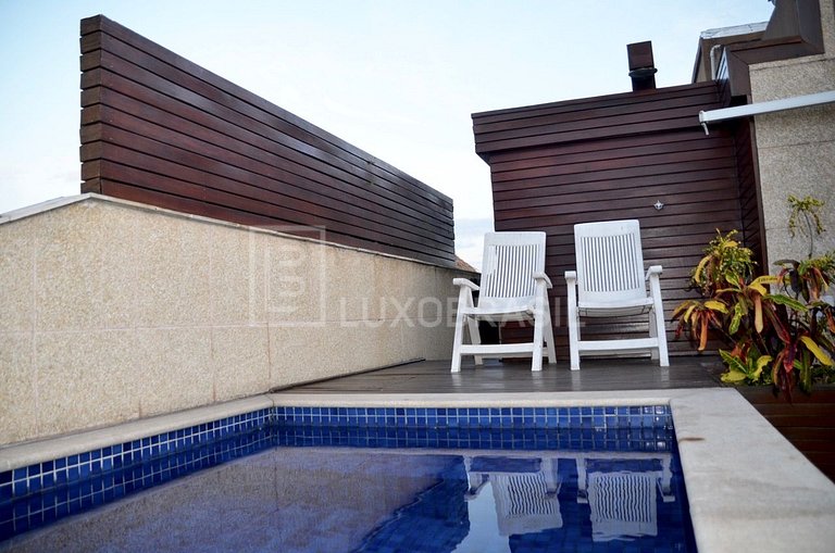 Linda cobertura Duplex no Jardim Oceânico