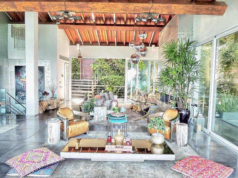 LUXOBRASIL #RJ708 Mansion Yndu Joá 05 Suites House Seasonal