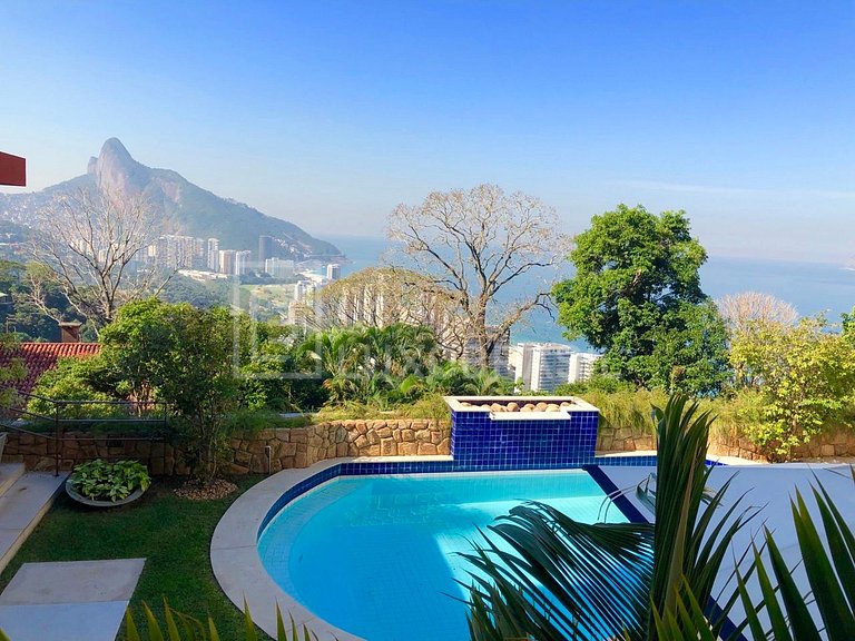 LUXOBRASIL #RJ712Mansão São Conrado 05 Habitaciones Vista al