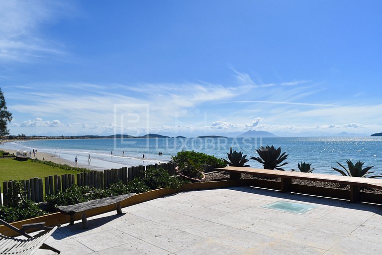 LUXOBRASIL #BZ06 Espectacular Casa 05 Suites Frente al Mar B