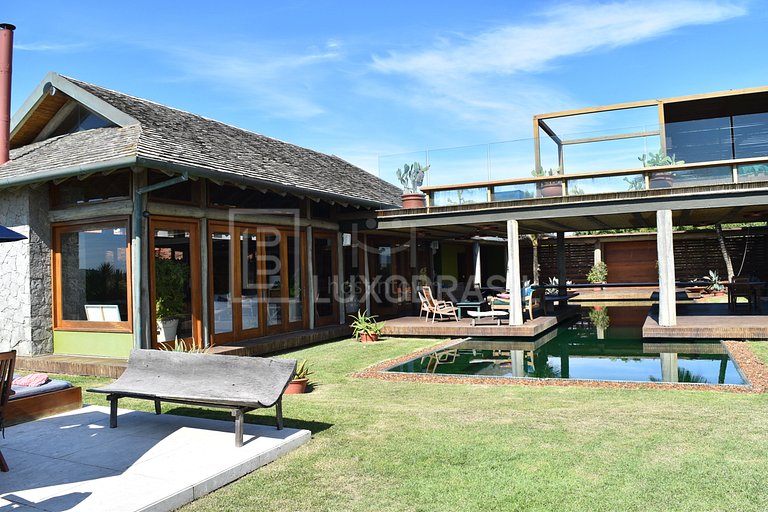 LUXOBRASIL #BZ06 Espectacular Casa 05 Suites Frente al Mar B