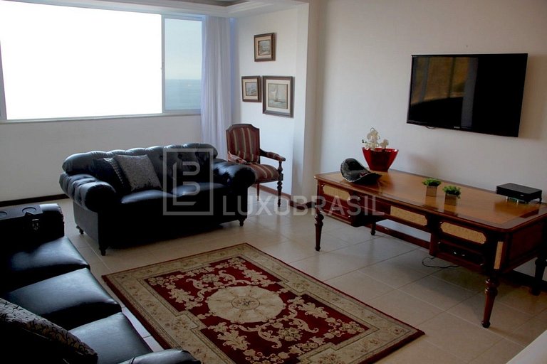 LUXOBRASIL #RJ413 Wonderful apartment on Av Atlântica 04 Bed