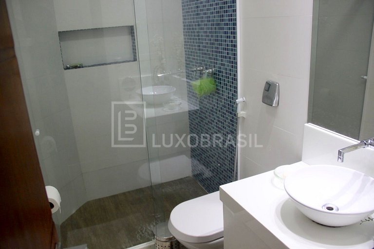 LUXOBRASIL #RJ413 Wonderful apartment on Av Atlântica 04 Bed