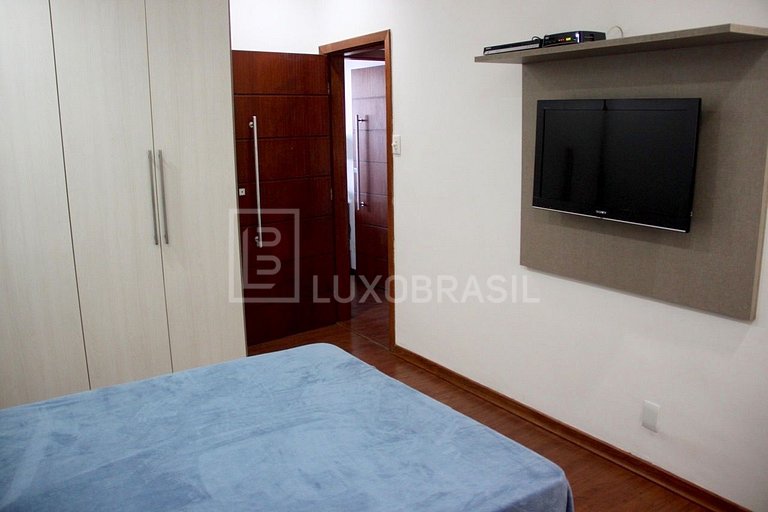Maravilhoso apto frente mar na Av Atlântica #413