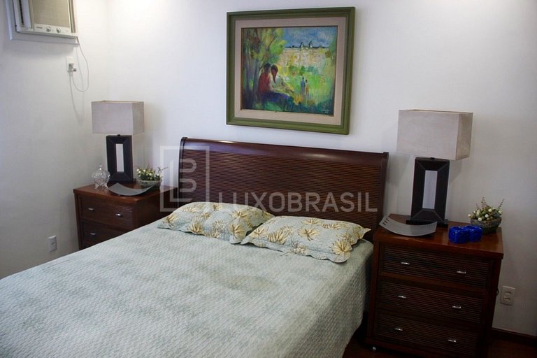 LUXOBRASIL #RJ413 Wonderful apartment on Av Atlântica 04 Bed