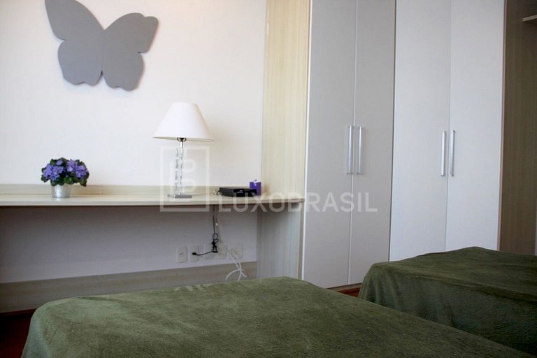 LUXOBRASIL #RJ413 Wonderful apartment on Av Atlântica 04 Bed
