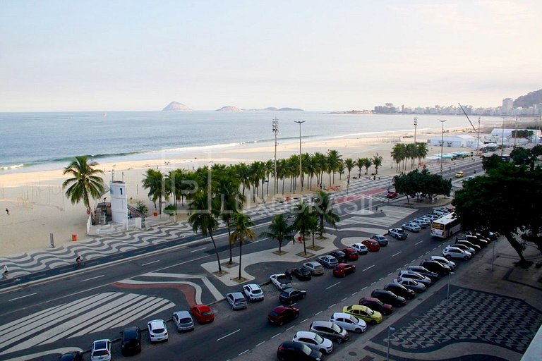 LUXOBRASIL #RJ413 Wonderful apartment on Av Atlântica 04 Bed