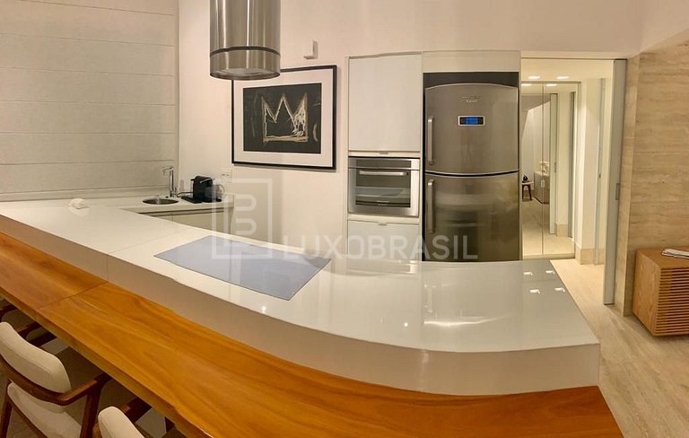 LUXOBRASIL #RJ90 Moderno Apartamento en Leblon Alquiler de V