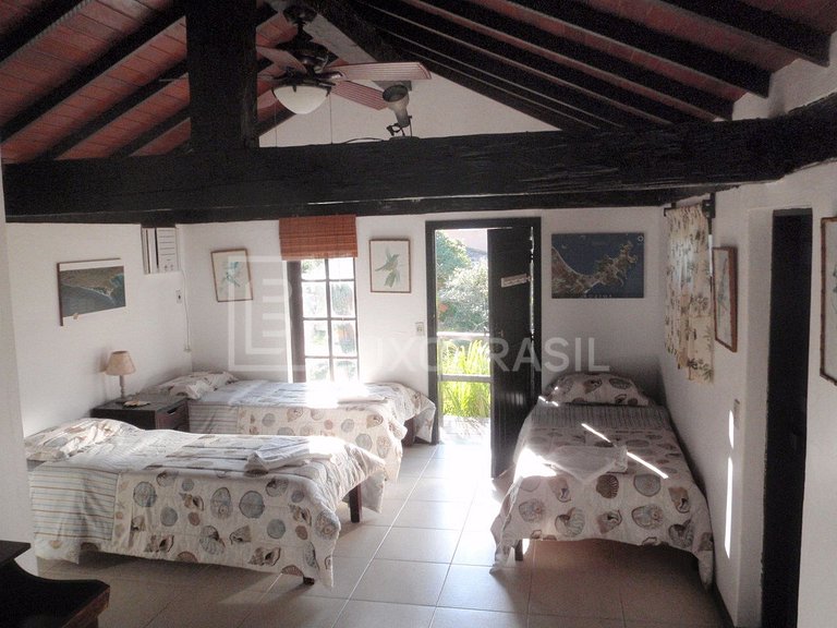 LUXOBRASIL #BZ04 Vila Pitangola 08 habitaciones Búzios Alqui