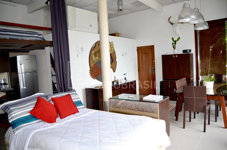 LUXOBRASIL #RJ472 Loft Da Canoa 02 habitaciones São Conrado