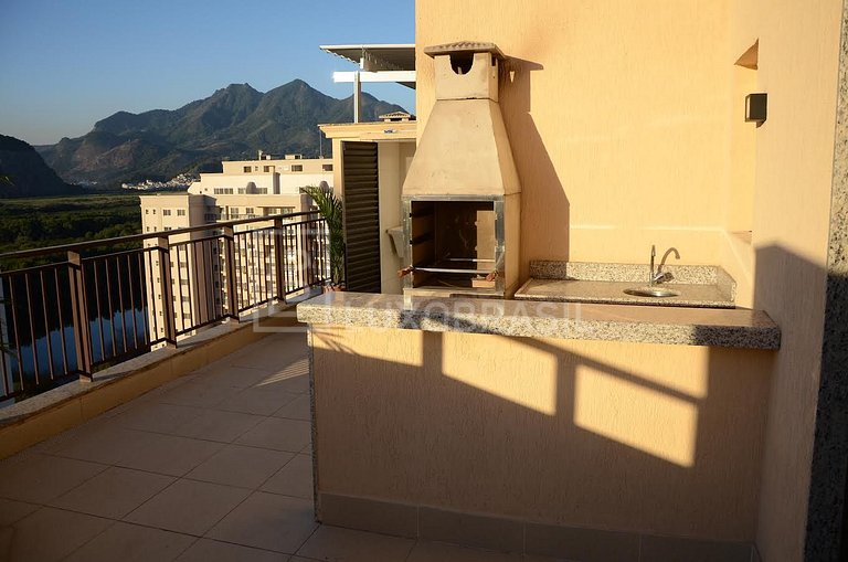 LUXOBRASIL #RJ431 Cobertura Duplex na Peninsula