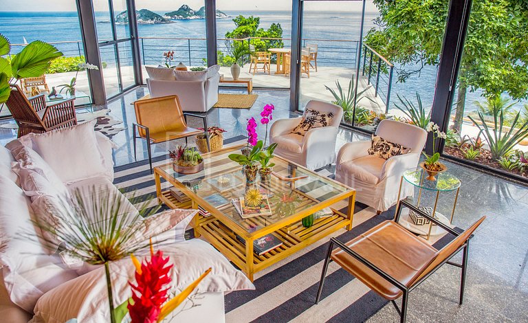 LUXOBRASIL #RJ720 Mansion Joie Joá 04 Bedrooms, 03 Suites Se