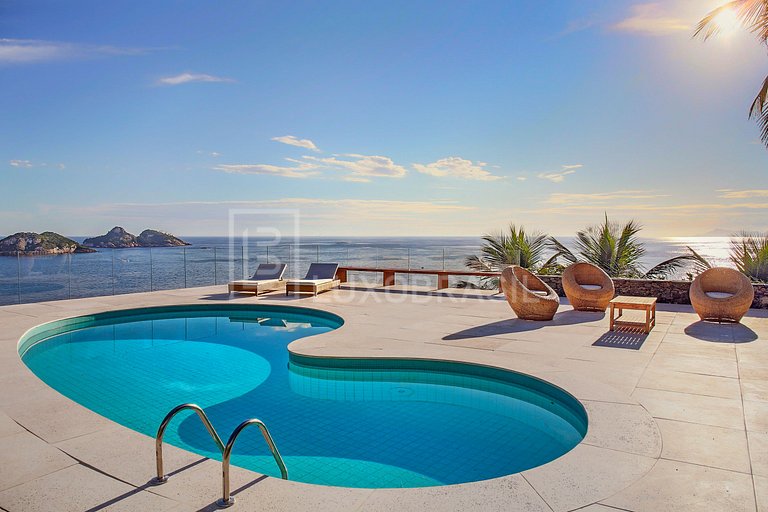 LUXOBRASIL #RJ720 Mansion Joie Joá 04 Bedrooms, 03 Suites Se