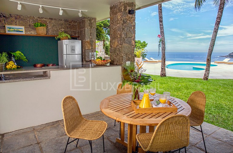 LUXOBRASIL #RJ720 Mansion Joie Joá 04 Bedrooms, 03 Suites Se