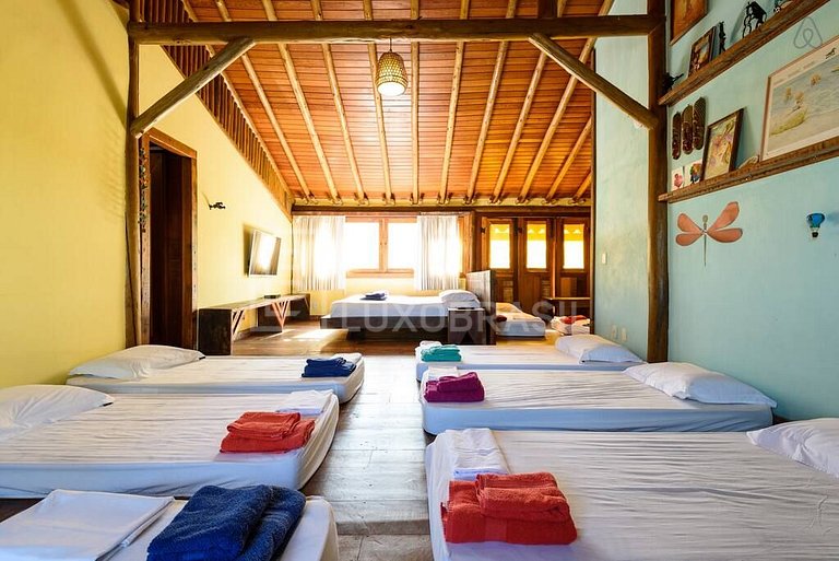 LB - RJ742 Casa con deck en las orillas del canal en Barra d