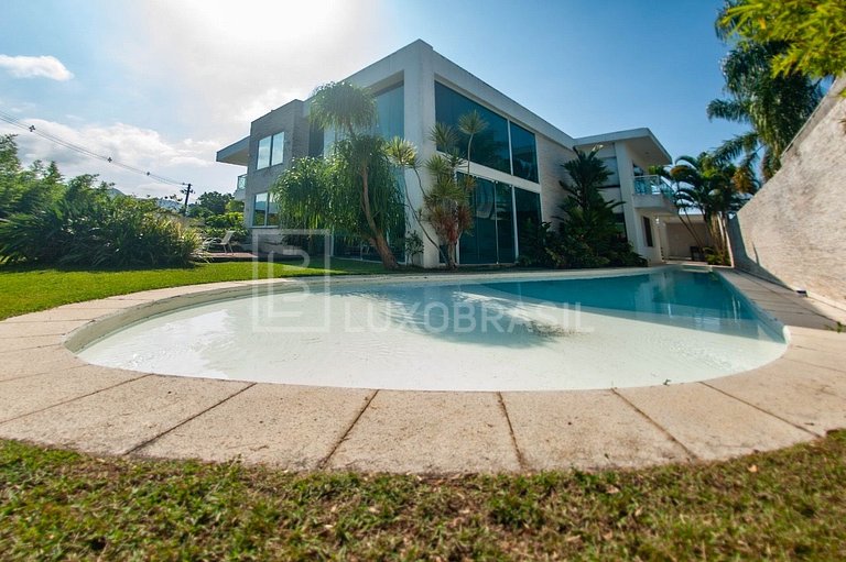 Mansão 07 quartos em condomínio na Barra da Tijuca #725