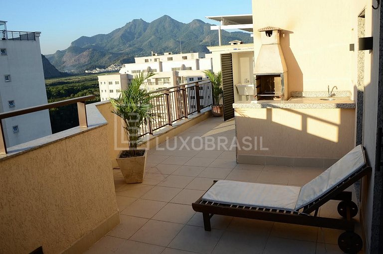 LUXOBRASIL #RJ431 Cobertura Duplex na Peninsula