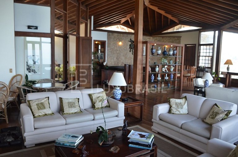 LUXOBRASIL #RJ479 Mansion Seaside 05 suites House Seasonal R
