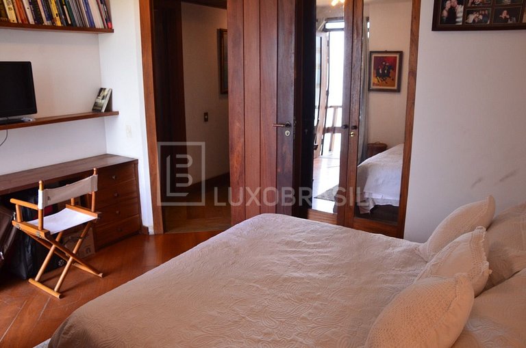LUXOBRASIL #RJ479 Mansión Beira mar 06 dormitorios Casa Alqu