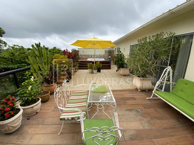 LUXOBRASIL #RJ412 Duplex Penthouse 5 min from Barra Beach 02