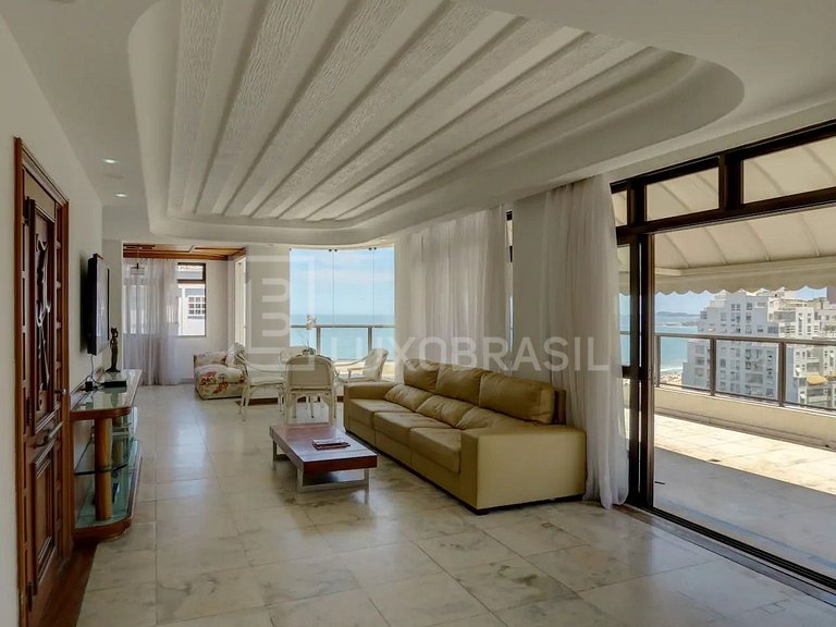 LUXOBRASIL #RJ53 Penthouse Copacabana Beach View 03 Dormitor