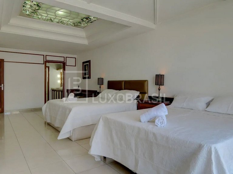 LUXOBRASIL #RJ53 Penthouse Copacabana Beach View 03 Dormitor