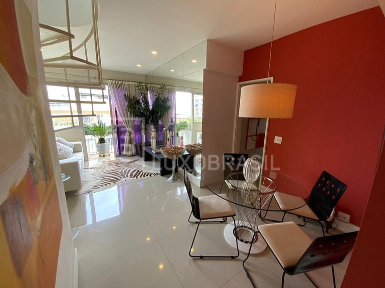 LUXOBRASIL #RJ513 02 dormitorios Penthouse en Lagoa Alquiler