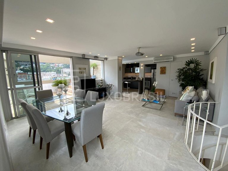 LUXOBRASIL #RJ513 02 Bedroom Penthouse in Lagoa Seasonal Ren