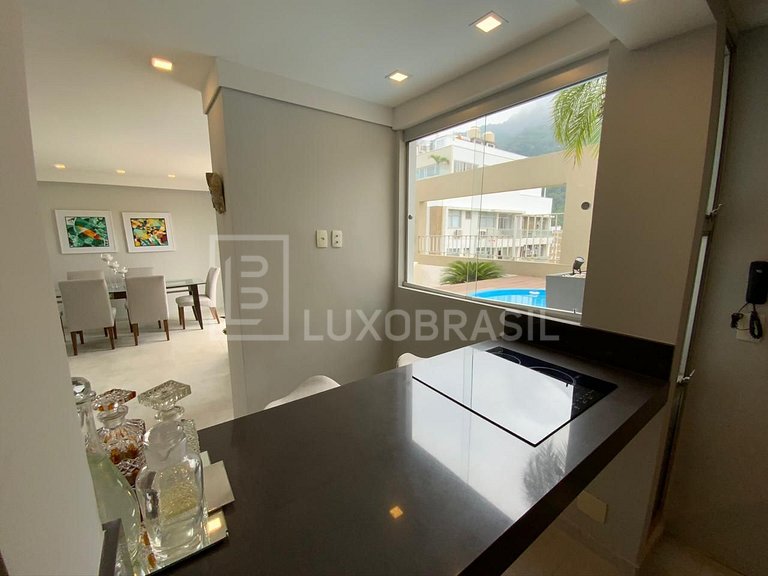 LUXOBRASIL #RJ513 02 dormitorios Penthouse en Lagoa Alquiler