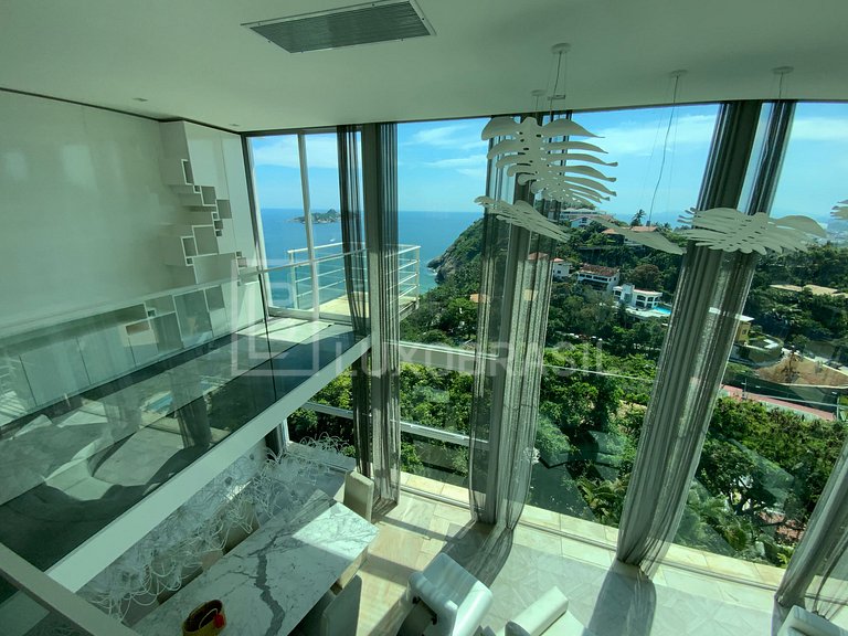 LUXOBRASIL #RJ45 Dream House 03 Dormitorios Joá Alquiler de