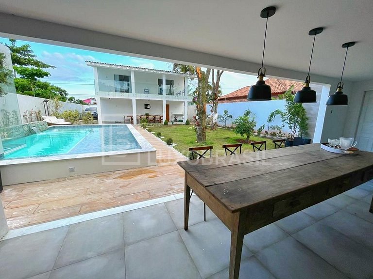 LB - RO01 Encantadora Casa 05 suites Rio das Ostras Alquiler