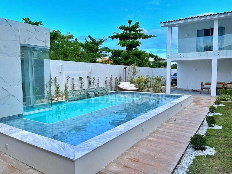 LUXOBRASIL #RO01 Encantadora Casa 05 suites Rio das Ostras A