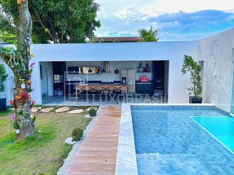 LUXOBRASIL #RO01 Encantadora Casa 05 suites Rio das Ostras A