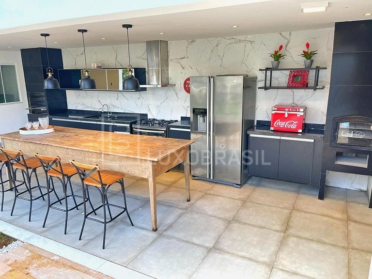 LUXOBRASIL #RO01 Encantadora Casa 05 suites Rio das Ostras A