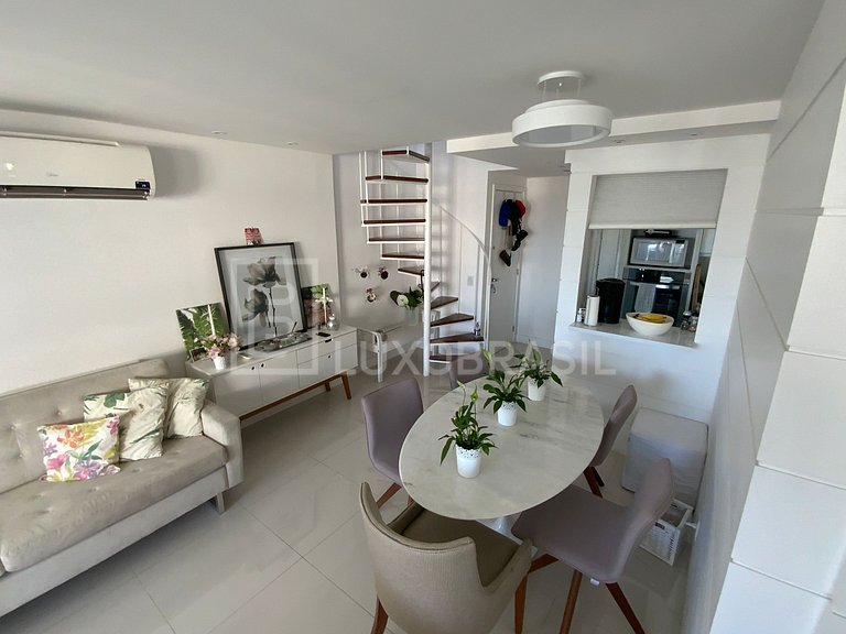 Cobertura Duplex 2 suítes Barra da Tijuca Aluguel