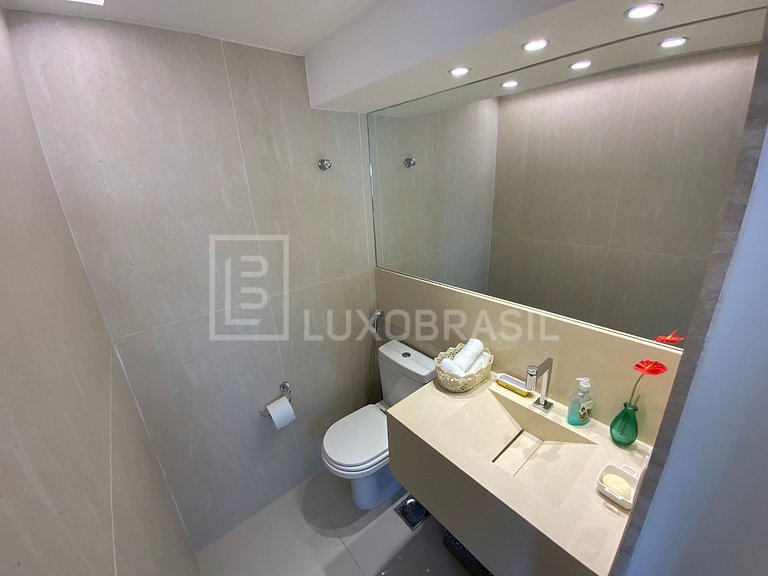 LUXOBRASIL #RJ768 Encantador ático 02 Suites Barra da Tijuca