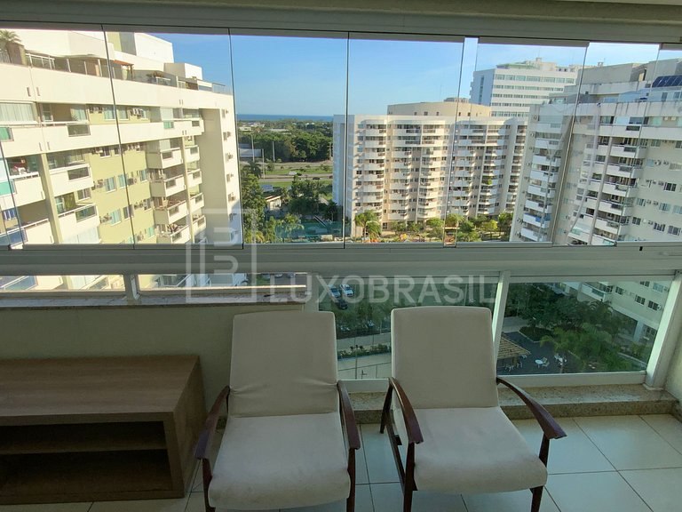 Cobertura Duplex 2 suítes Barra da Tijuca Aluguel