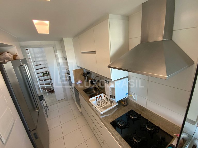 Cobertura Duplex 2 suítes Barra da Tijuca Aluguel