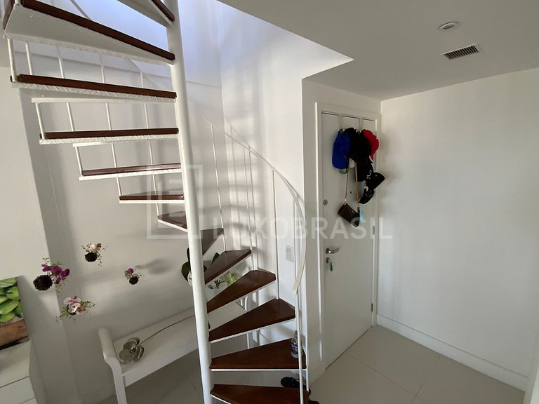 Cobertura Duplex 2 suítes Barra da Tijuca Aluguel