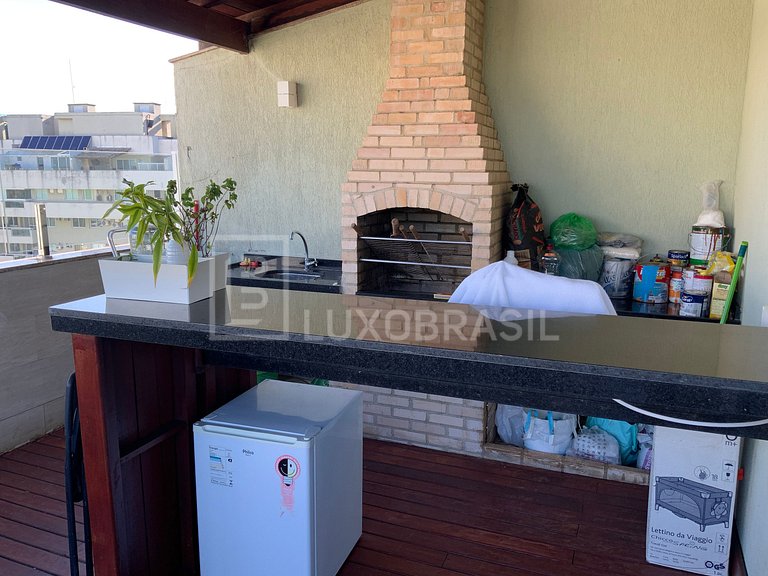 LUXOBRASIL #RJ768 Charming penthouse 02 Suites Barra da Tiju