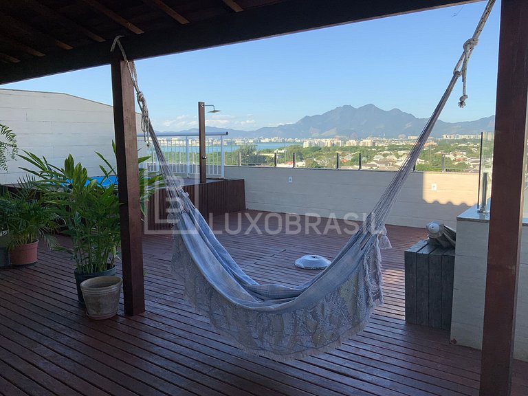 LB - RJ768 Encantador ático 02 Suites Barra da Tijuca Pentho